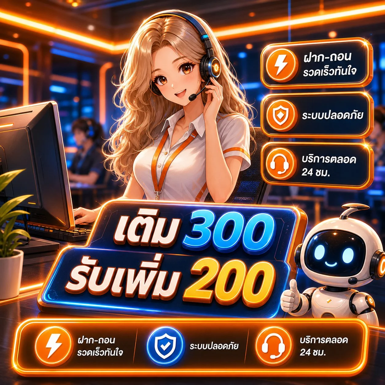 โปรโมชั่น DUCK1688 โบนัสสมาชิกใหม่